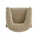 Piedmont Taupe Upcycled Chenille Accent Chair