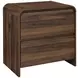 Mara Walnut Rectangular End Table