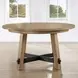Aubrey Brown 54" Round Dining Table