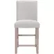Taylor Gray Upholstered Counter Height Chair Set of 2