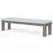 Laguna Canvas Skyline Upholstered Outdoor Dining Bench