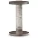 Prado Porcini And Bright Graphite Accent Table