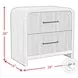 Woodridge Natural 2 Drawer Nightstand