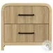 Woodridge Natural 2 Drawer Nightstand