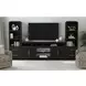 Woodridge Black 82" TV Stand