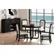 Woodridge Black 48" Round Dining Table