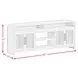Woodridge Black 82" TV Stand
