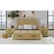 Woodridge Natural 2 Drawer Nightstand
