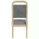 Woodridge Gray and Brown Upholstered Dining Side Chair Set of 2