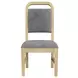 Woodridge Gray and Brown Upholstered Dining Side Chair Set of 2