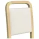 Woodridge White and Brown Upholstered Dining Side Chair Set of 2