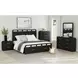 Woodridge Black King Storage Bed