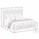 Woodridge Natural King Storage Panel Bed