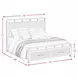 Woodridge Black King Storage Bed