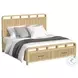 Woodridge Natural King Storage Panel Bed