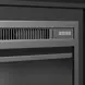 Woodridge Black 70" TV Stand with Fireplace Insert