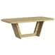 Woodridge Natural 90" Rectangular Dining Table