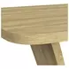 Woodridge Natural 90" Rectangular Dining Table