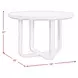 Woodridge Black 48" Round Dining Table