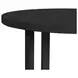 Woodridge Black 48" Round Dining Table
