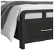 Woodridge Black King Storage Bed
