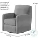 Flash Dance Bahari Platinum Swivel Glider