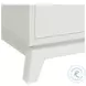Azura White 3 Drawer Nightstand
