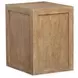 Plum Creek Sierra Brown 2 Drawer File Cabinet with Casters