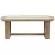 Bradford Riverbed Beige Rectangular Marble Top Cocktail Table