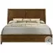 Ballard Walnut Brown King Sleigh Bed