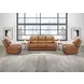 Belmont Lyric Caramel Leather 89" Zero Gravity Power Reclining Sofa with USB Charging