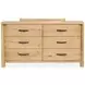 Laramie Honey Wheat Panel Bedroom Set