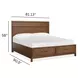 Ridgefield Russet California King Storage Panel Bed
