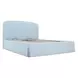 Joan Light Blue Queen Upholstered Storage Panel Bed