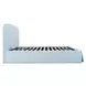 Joan Light Blue Queen Upholstered Storage Panel Bed