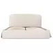 Joan Cream King Upholstered Storage Platform Bed