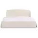 Joan Cream King Upholstered Storage Platform Bed