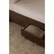 Sophia Brown Queen Upholstered Storage Platform Bed
