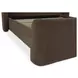 Sophia Brown Queen Upholstered Storage Platform Bed