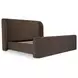 Sophia Brown Queen Upholstered Storage Platform Bed