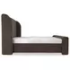 Sophia Brown Queen Upholstered Storage Platform Bed