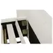 Sophia Cream Queen Upholstered Storage Platform Bed