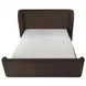Sophia Brown King Upholstered Storage Platform Bed