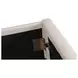 Sebastion Cream King Upholstered Storage Platform Bed