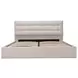 Sebastion Cream King Upholstered Storage Platform Bed