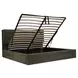 Sebastion Green King Upholstered Storage Platform Bed