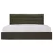 Sebastion Green King Upholstered Storage Platform Bed