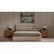 Sebastion Cream Queen Upholstered Storage Platform Bed