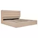 Sebastion Cream Queen Upholstered Storage Platform Bed