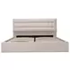 Sebastion Cream Queen Upholstered Storage Platform Bed